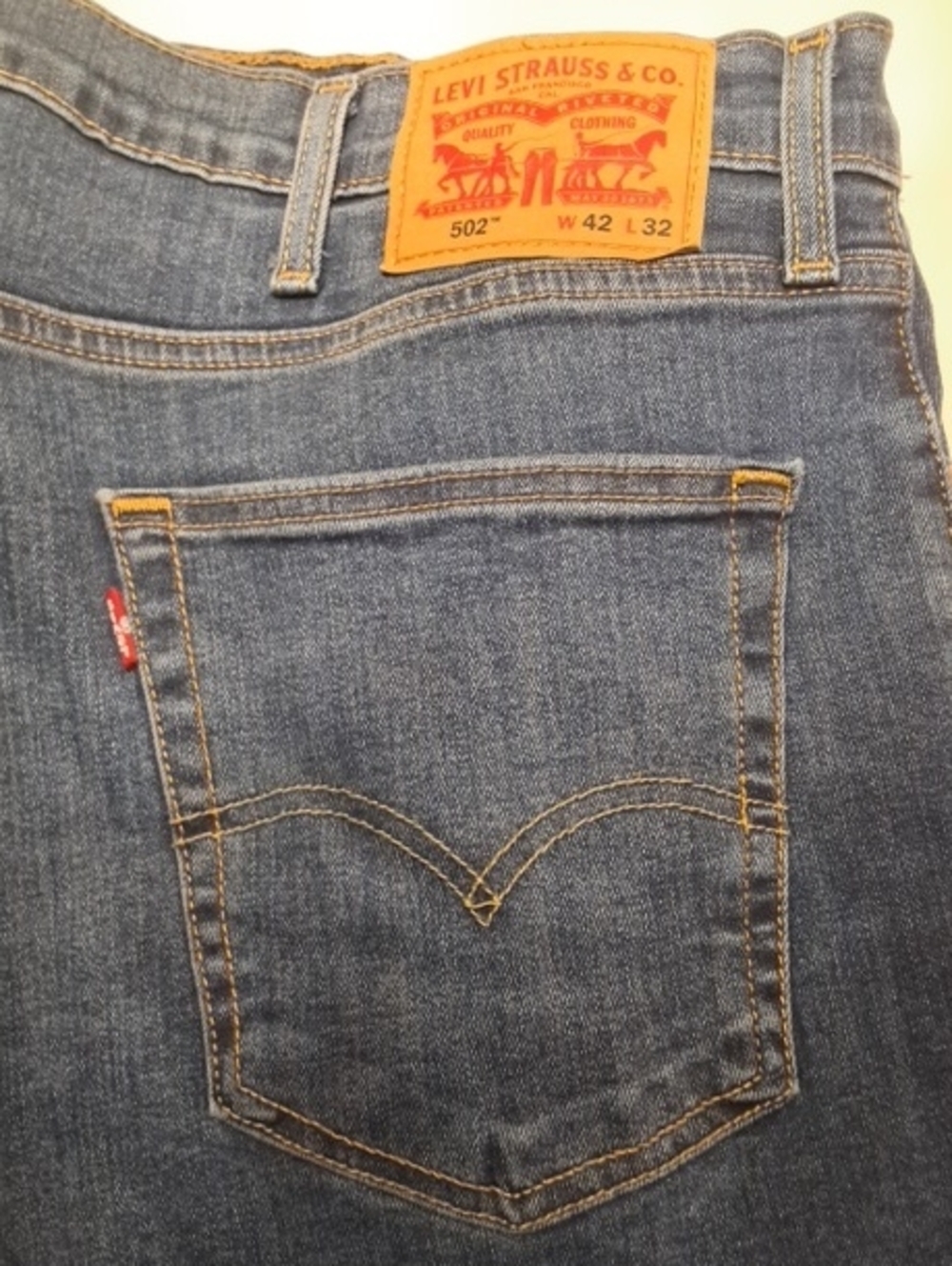 Levi's Men’s 502 Classic Straight Jeans in Blue